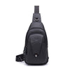 Men Genuine Leather Crossbody Bag - Gymjunior