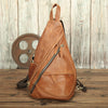 LACHIOUR Men's Genuine Leather Chest Bag Men - Gymjunior