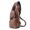Men USB Charging Bag Men Chest Bag - Gymjunior