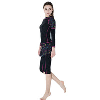 Women's Long Sleeve Wetsuit for Surfing, Diving & Water Sports - Gymjunior
