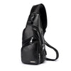 Men USB Charging Bag Men Chest Bag - Gymjunior