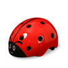 Kids' Adjustable Bicycle Safety Helmet – Cute Ladybug Design for Cycling, Skating & Scootering - Gymjunior