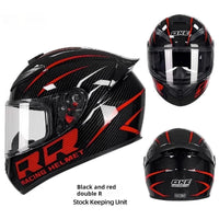 Motorcycle Helmet Men's Bluetooth Warm Full Face Four Seasons - Gymjunior
