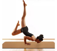 Wooden Yoga Mat 5mm Mat Non-slip Wear-resistant Printing Import And Export Mat - Gymjunior
