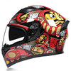 Motorcycle Helmet Anti-fog Dual Lens Full Face Helmet Cool Street Car Bluetooth Protective Helmet - Gymjunior
